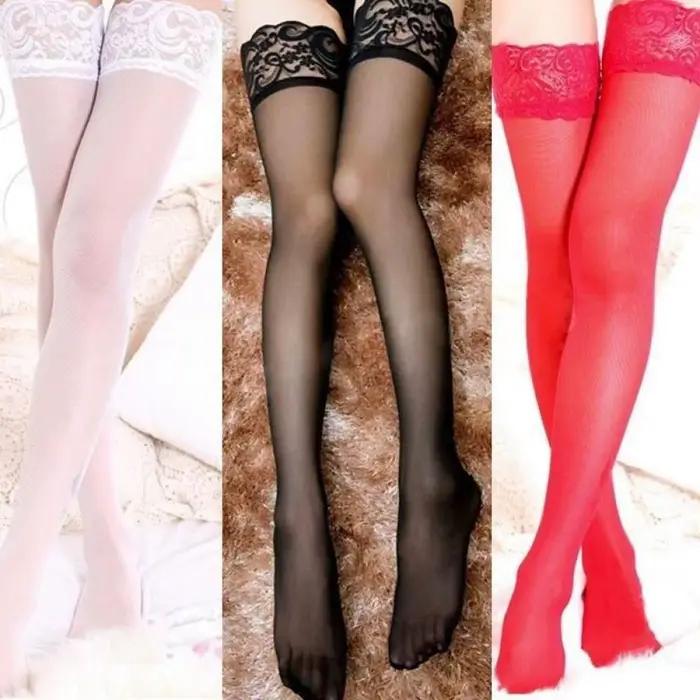 Sexy punčochy do nočních klubů, síťované punčochy se šněrováním, stehnovky