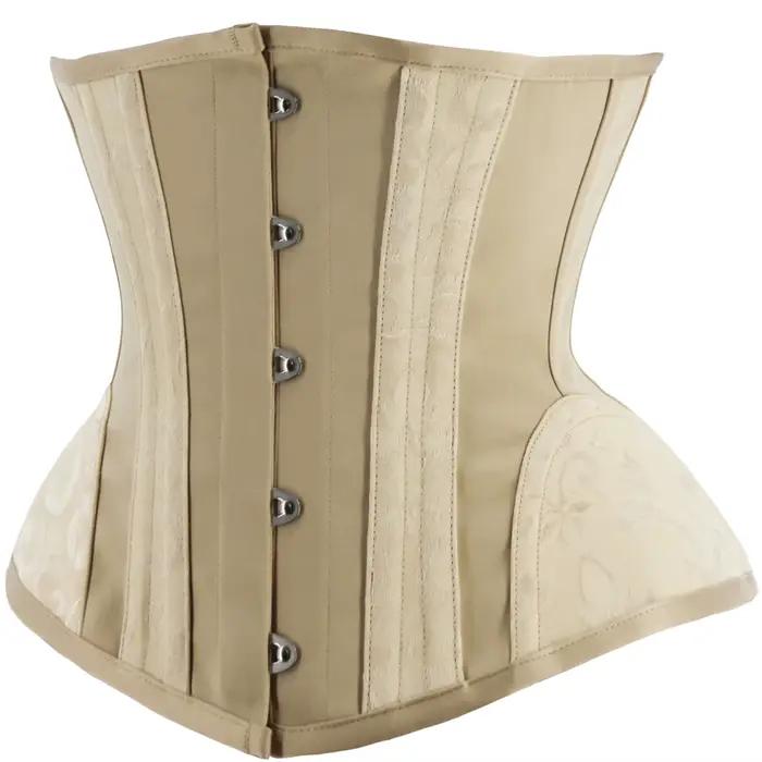 Corset court en forme de sablier pour femmes, Bustiers et Corsets gothiques Sexy, sous le buste, entraîneur de taille, amincissant, cintré à la taille