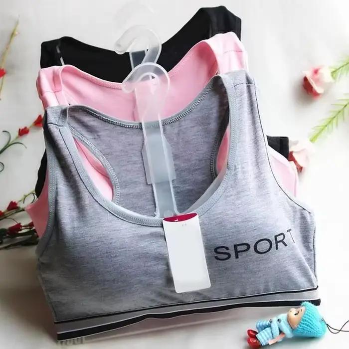 Adolescents étudiant Lingerie brassière Sport jeune fille sous-vêtement confortable soutien-gorge adolescent haut soutiens-gorge vêtements de Sport accessoires