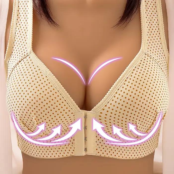 YBFDO-Soutien-gorge push-up sans couture pour femme, sous-vêtements en coton, bralette à bonnet complet, soutien-gorge sans fil, lingerie sexy, mode
