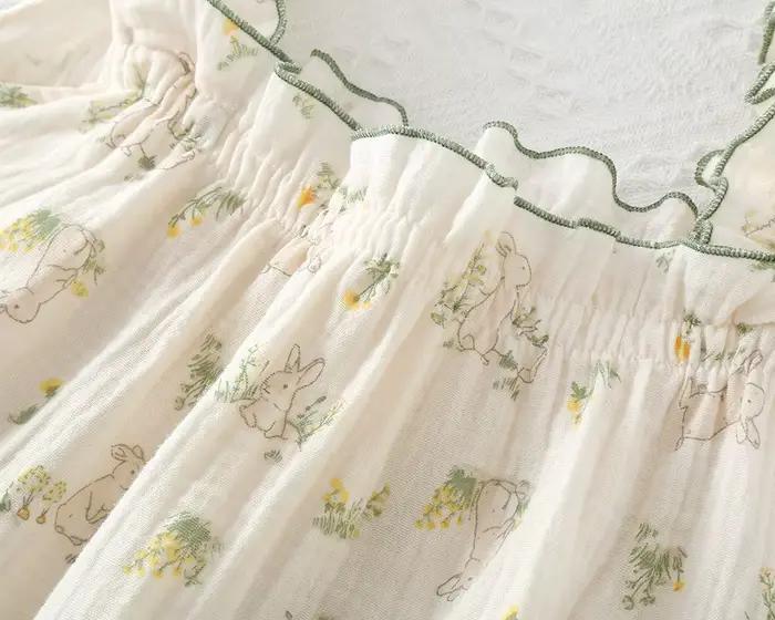 Pyjamas de nuit pour femmes en coton 100%, shorts, tunique courte, design sweet girl, confort hypoallergénique, idéal pour les nuits de repos et les occasions spéciales