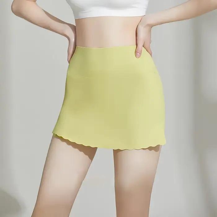 Culotte Anti-Frottement pour Sous-Robe pour Femme, Sous-Vêtement Sans Couture, Amincissant, de Sécurité