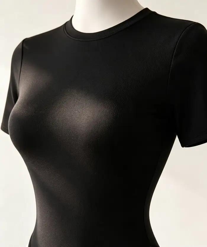 Body dos nu pour femme de haute qualité, couleur unie, coupe confortable, sous-vêtement basique
