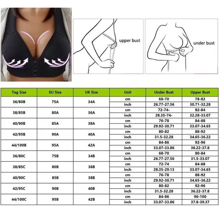 CXZD soutien-gorge de soutien complet femmes Lingerie sans fil fermeture avant Bralette respirant soutiens-gorge antichoc sous-vêtements soulever brassière