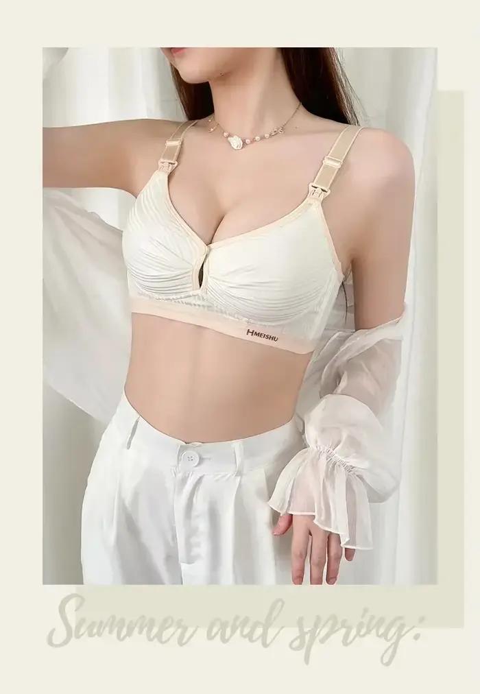 Soutien-gorge d'allaitement pour femme enceinte, sous-vêtement d'allaitement