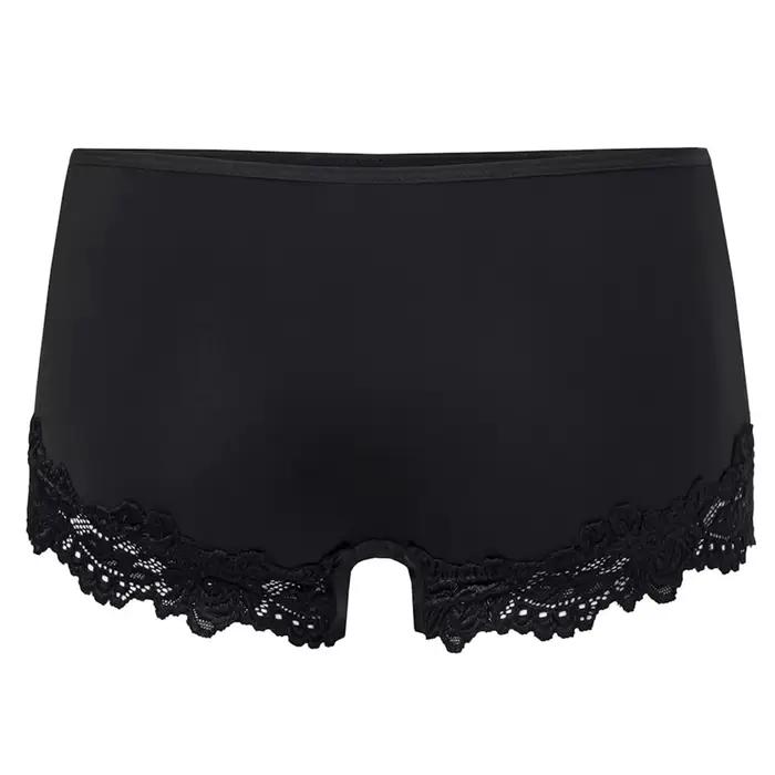Micro short en dentelle pour femmes, noir, confortable, doux, sous-vêtements Sexy, Lingerie décontractée, courte et élégante