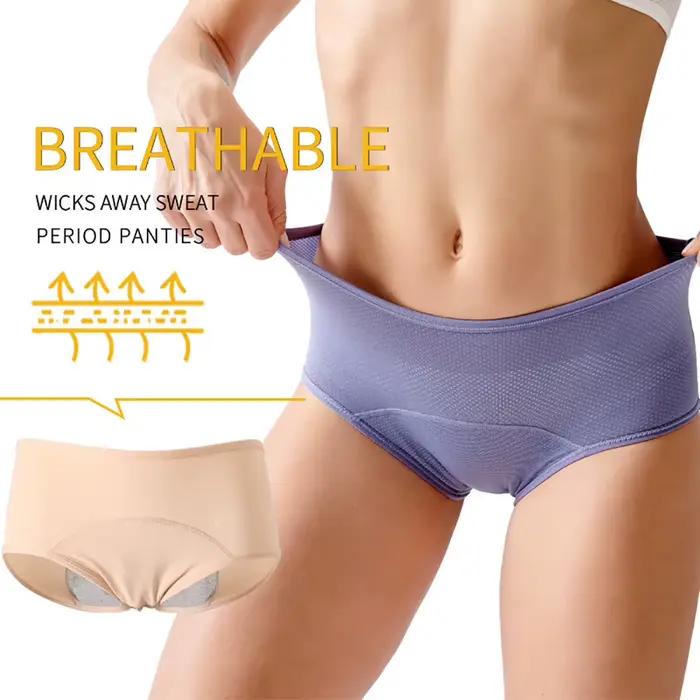 Culottes d'incontinence pour femmes, culottes menstruelles anti-fuites, protection post-partum, contrôle de la vessie, grandes tailles