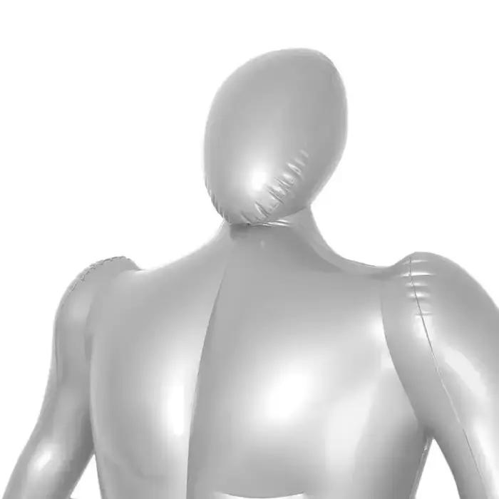 Mannequin gonflable complet pour homme, torse factice, vêtements sur mesure, modèle d'affichage en PVC, 168cm, modèle complet pour homme