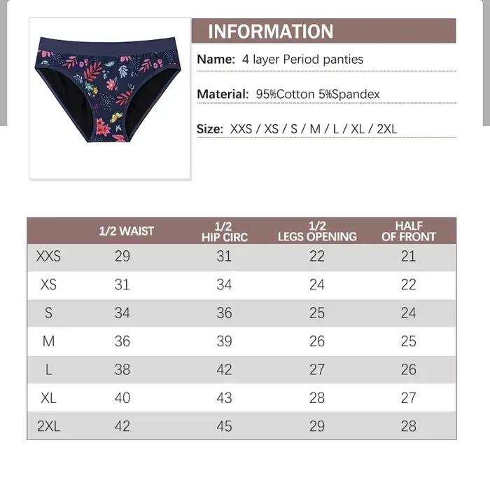 Menstruační kalhotky pro dospívající