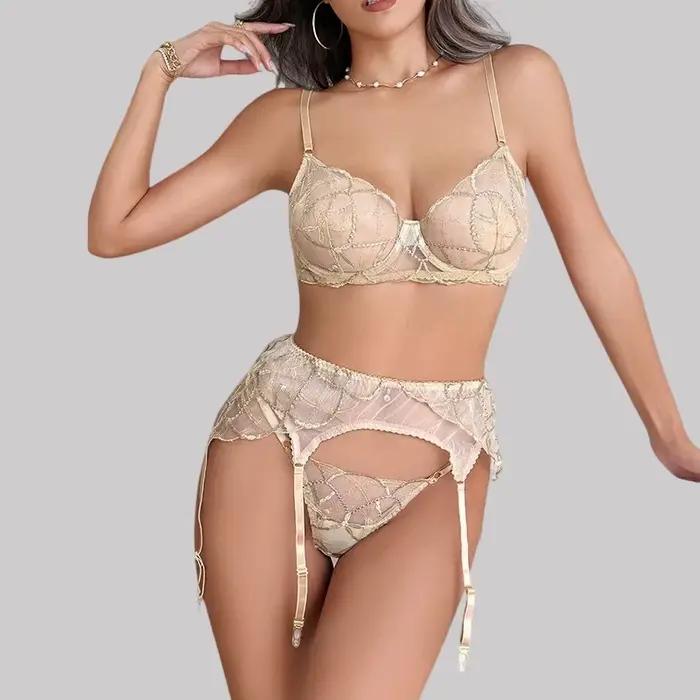 Lingeries pour Femme Ensemble Lingerie Sexy Tenue Sous-Vêtements Femmes Ensemble Dames Soutien-Gorge et Culotte Ensembles Lingerieset Dames Sexy-lingerie-ensemble