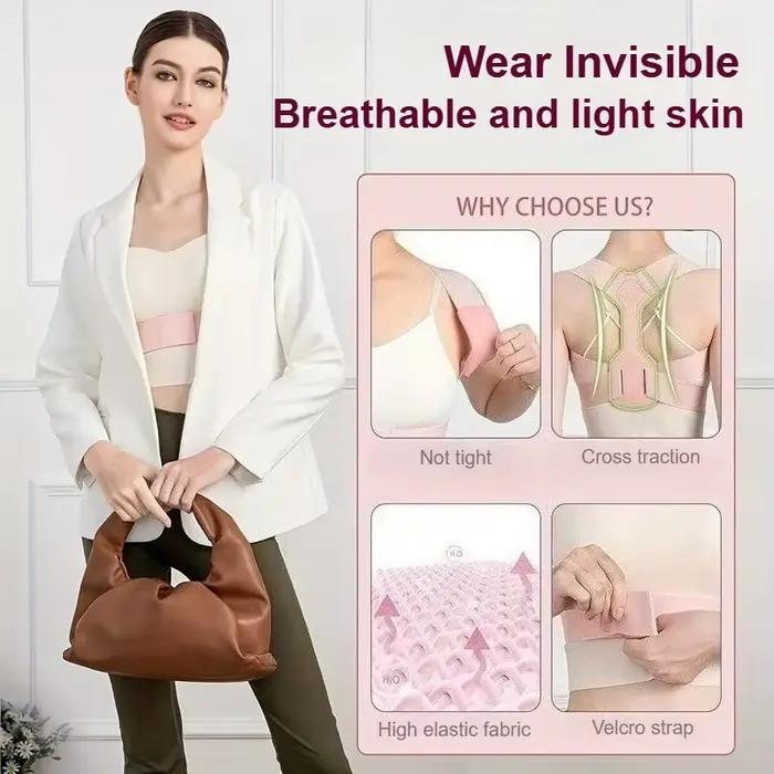 Corset correcteur de Posture, soutien lombaire, ergonomique réglable, Correction de Posture de la colonne vertébrale, respirant et confortable