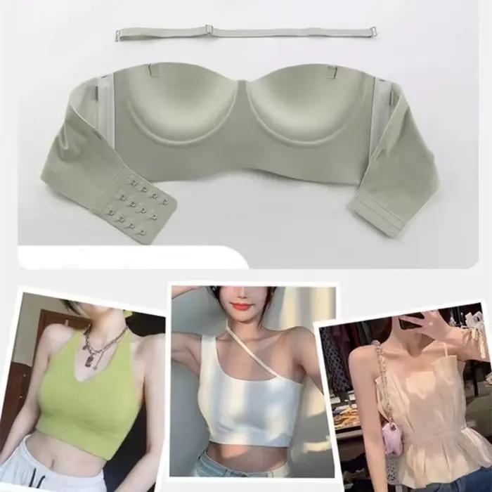 Bezramenná push-up podprsenka pro ženy