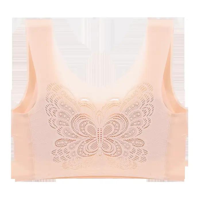 Sexy Push-Up Podprsenka Velké Velikosti Zpevňující Krásná Lingerie Motýlí Záda Dámské Spodní Prádlo Bralette Košilka