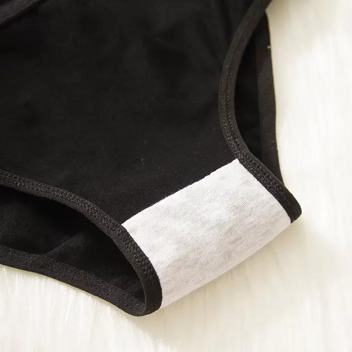 5 pièces culottes pour femmes dessin animé sous-vêtements en coton Shorts Sexy femme Triangle doux respirant filles slips dames sous-vêtement M-XL